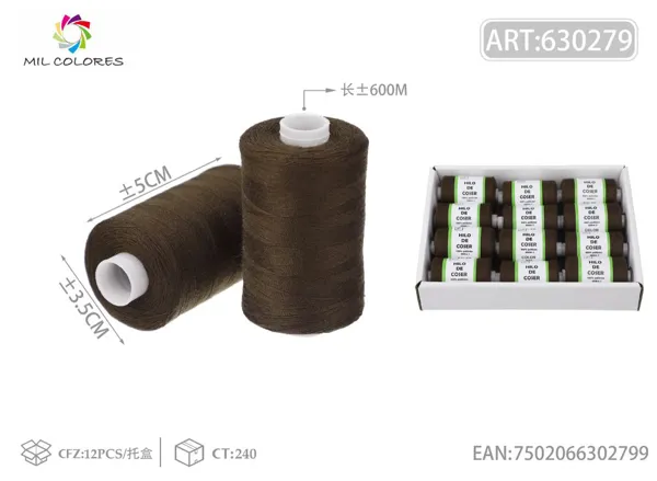 Hilo de coser 600m± No.59