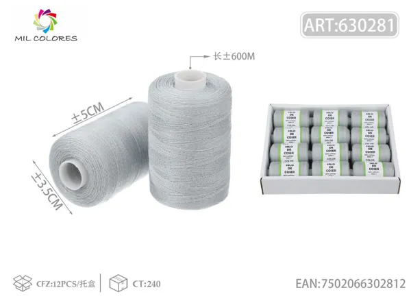 Hilo de coser 600m± No.61