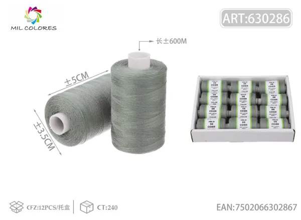 Hilo de coser 600m± No.66