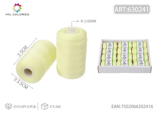 hilo de coser 600m± No.21