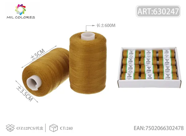 hilo de coser 600m± No.27