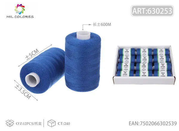 hilo de coser 600m± No.33