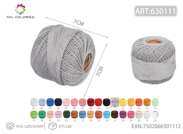 Hilo No.6 11 gris