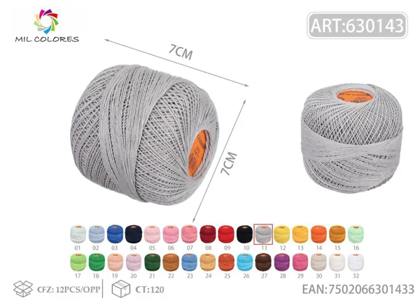 Hilo No.12 11 gris
