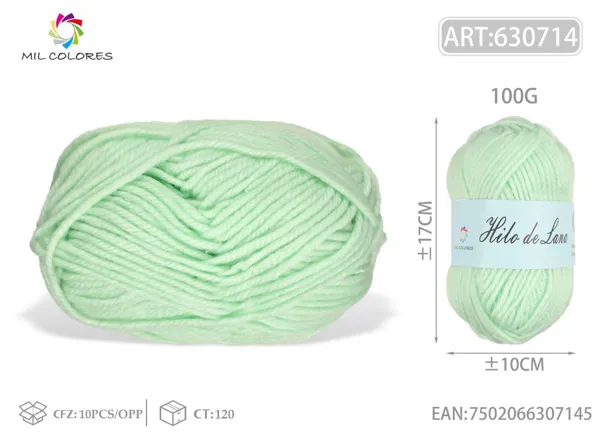 Lana gruesa 100G M22