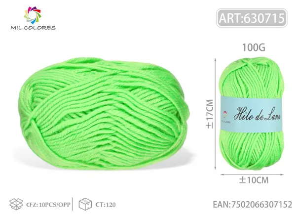 Lana gruesa 100G M23