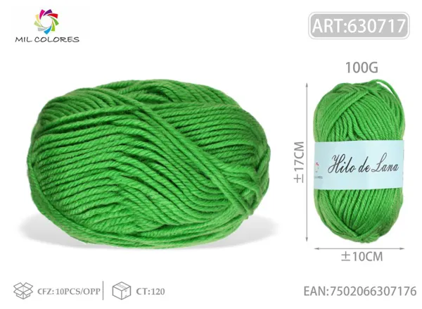 Lana gruesa 100G M25