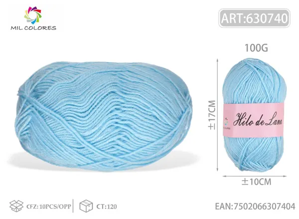 Hilo de lana fina 100G M15