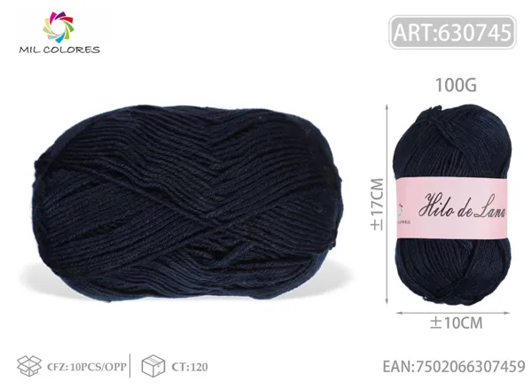 100G hilo de lana fino M20