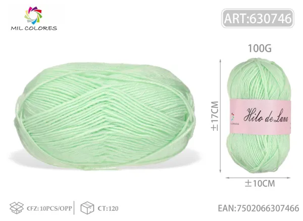 100G hilo de lana fino M21