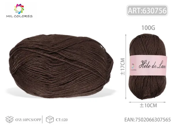 100G hilo de lana fino M31