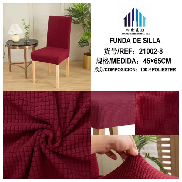 FUNDA DE SILLA BURDEOS