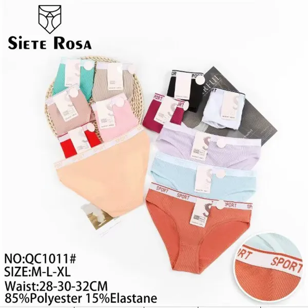 Calzón bikini deportivo para dama, colores surtidos