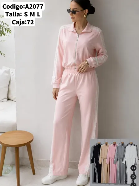 Conjunto deportivo con detalles de encaje