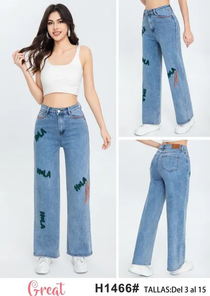 Jeans con estampado