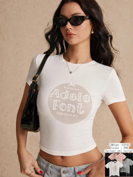 Playera estampada