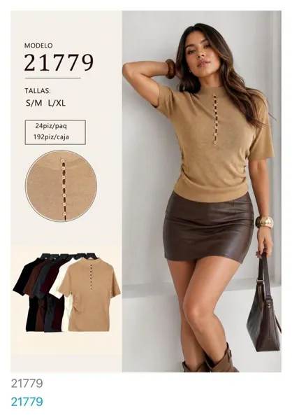 Blusa con botones