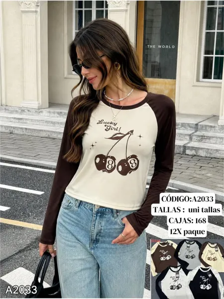 Playera Lucky Girl