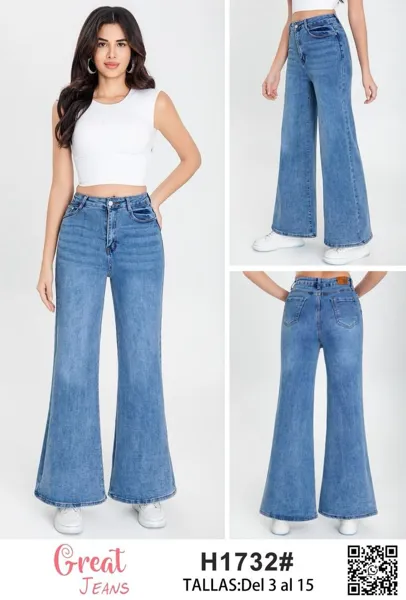 Jeans acampanados