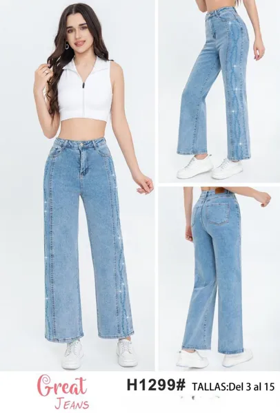 Jeans corte recto