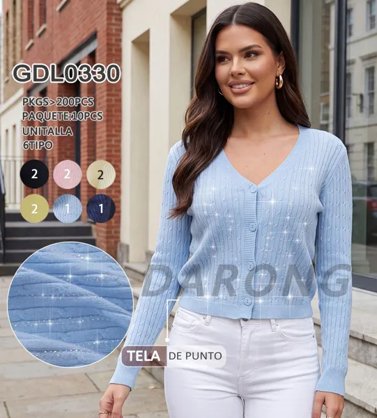 Cardigan de punto