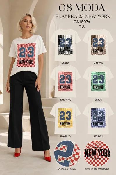 Playera 23 New York