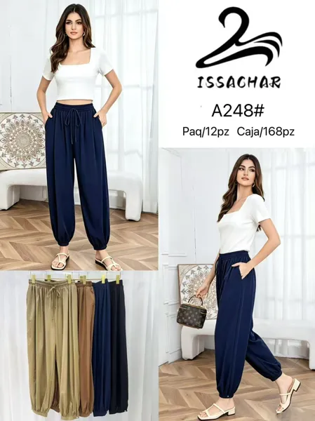 Pantalón tipo jogger con jareta