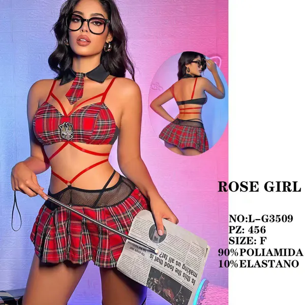 Conjunto estilo colegiala
