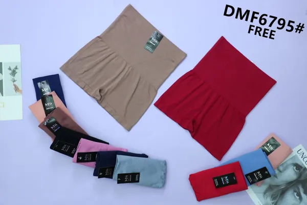 Faja moldeadora de talle alto para dama, control de abdomen, sin costuras, colores surtidos