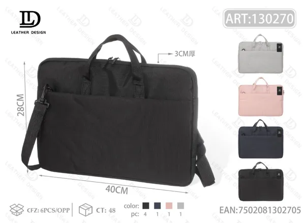 Bolso bandolera para computadora portátil