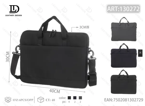 Bolso bandolera para computadora portátil