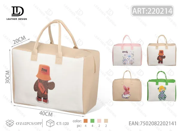 Bolsa tote de tela no tejida para dama