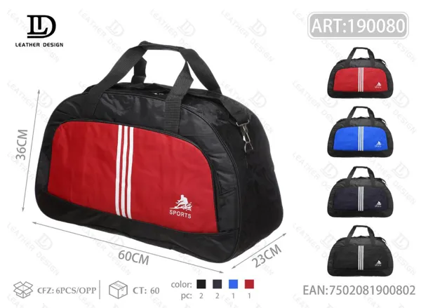 Bolsa deportiva de viaje semicircular grande