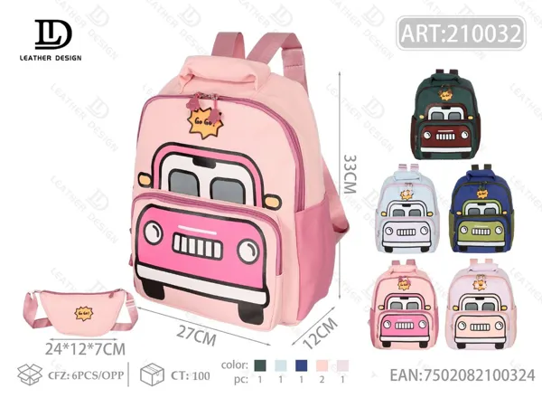 Set de 2 mochilas infantiles