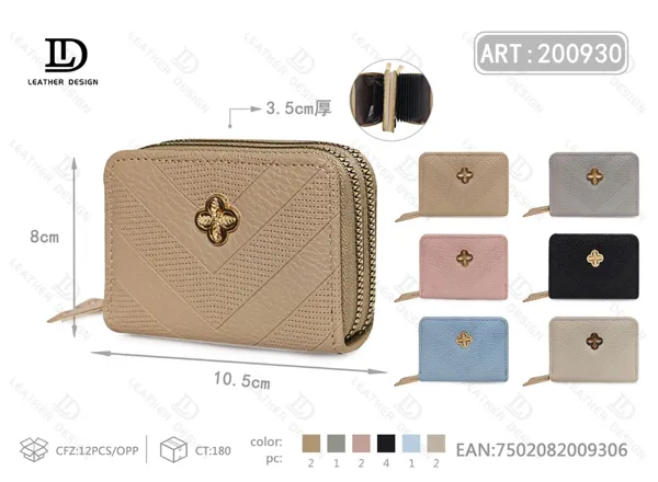 Billetera multifuncional pequeña para dama