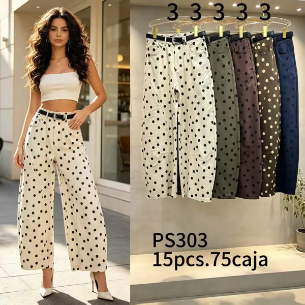 Pantalones de lunares