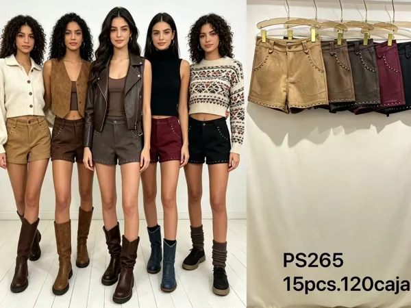 Short con estoperoles