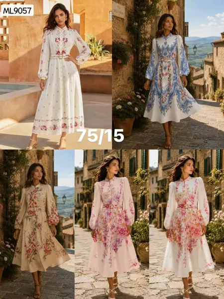 Vestido estampado floral