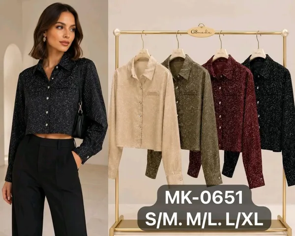 Camisa de botones con estampado