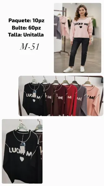 Sudadera Lucky Me