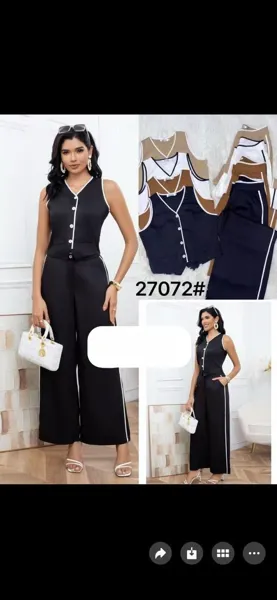 Conjunto de chaleco y pantalón