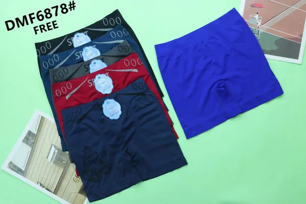 Bóxer sin costuras para caballero, tipo deportivo, tela elástica, paquete surtido, colores surtidos