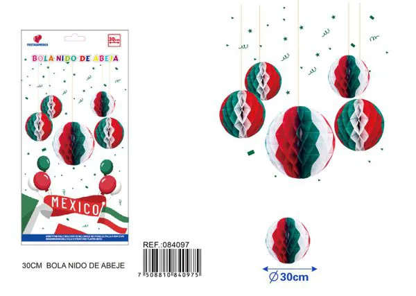 Bola de panal, 30 cm