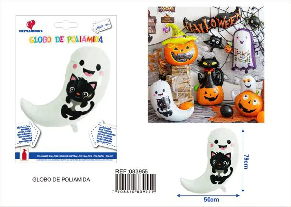 Fantasma de Halloween, 50x79 cm