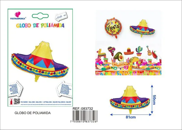 Sombrero, 81x50 cm