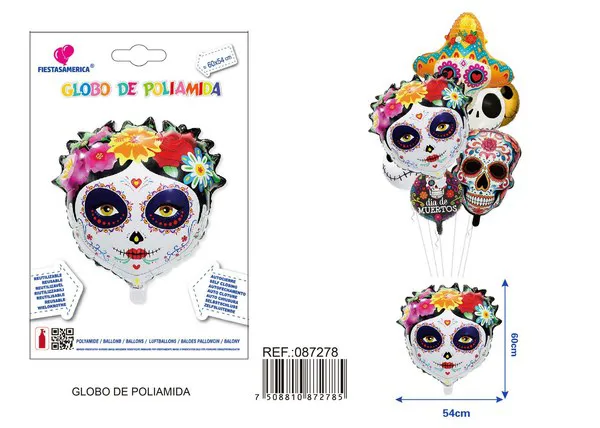 Novia fantasma de Halloween, 60x54 cm