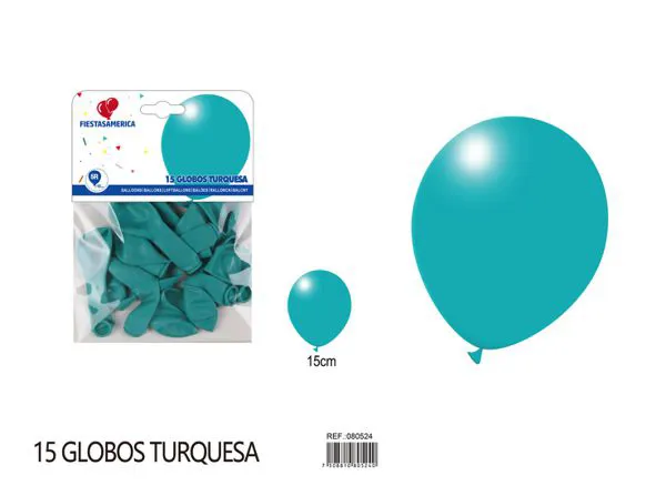 Globo de látex mate de 5 pulgadas 1 g, color azul marino, 15 piezas