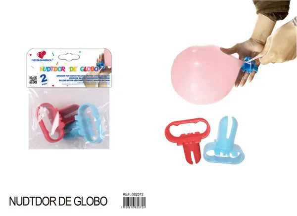 Anudador de globos, 2 piezas