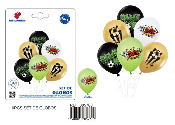 Set pequeño de globos, 6 piezas