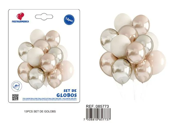 Set pequeño de globos, 13 piezas